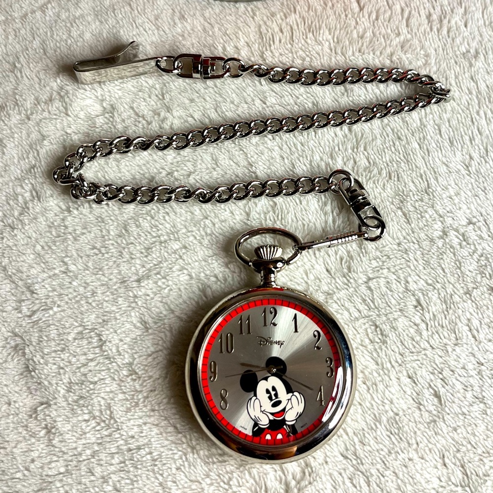 Mickey Mouse Collectible Pocket Watch